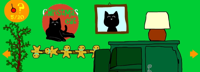 how to beat christmas cat on cool math games