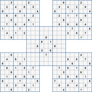 samurai sudoku