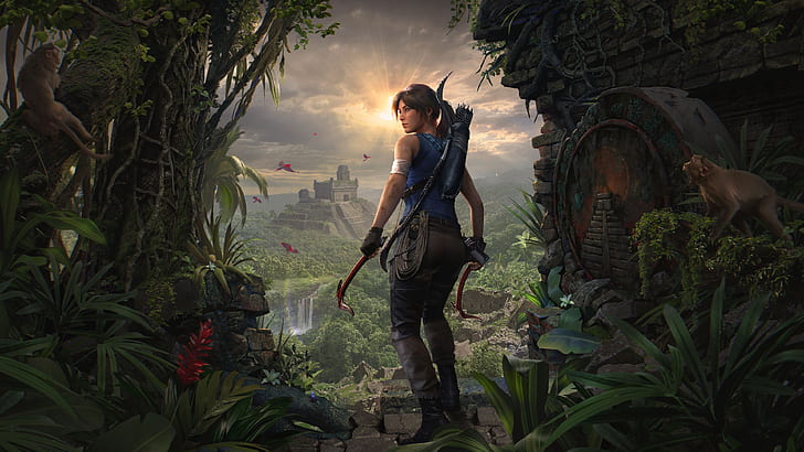 lara croft wallpaper