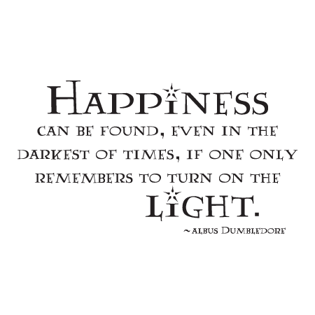 albus dumbledore quotes light