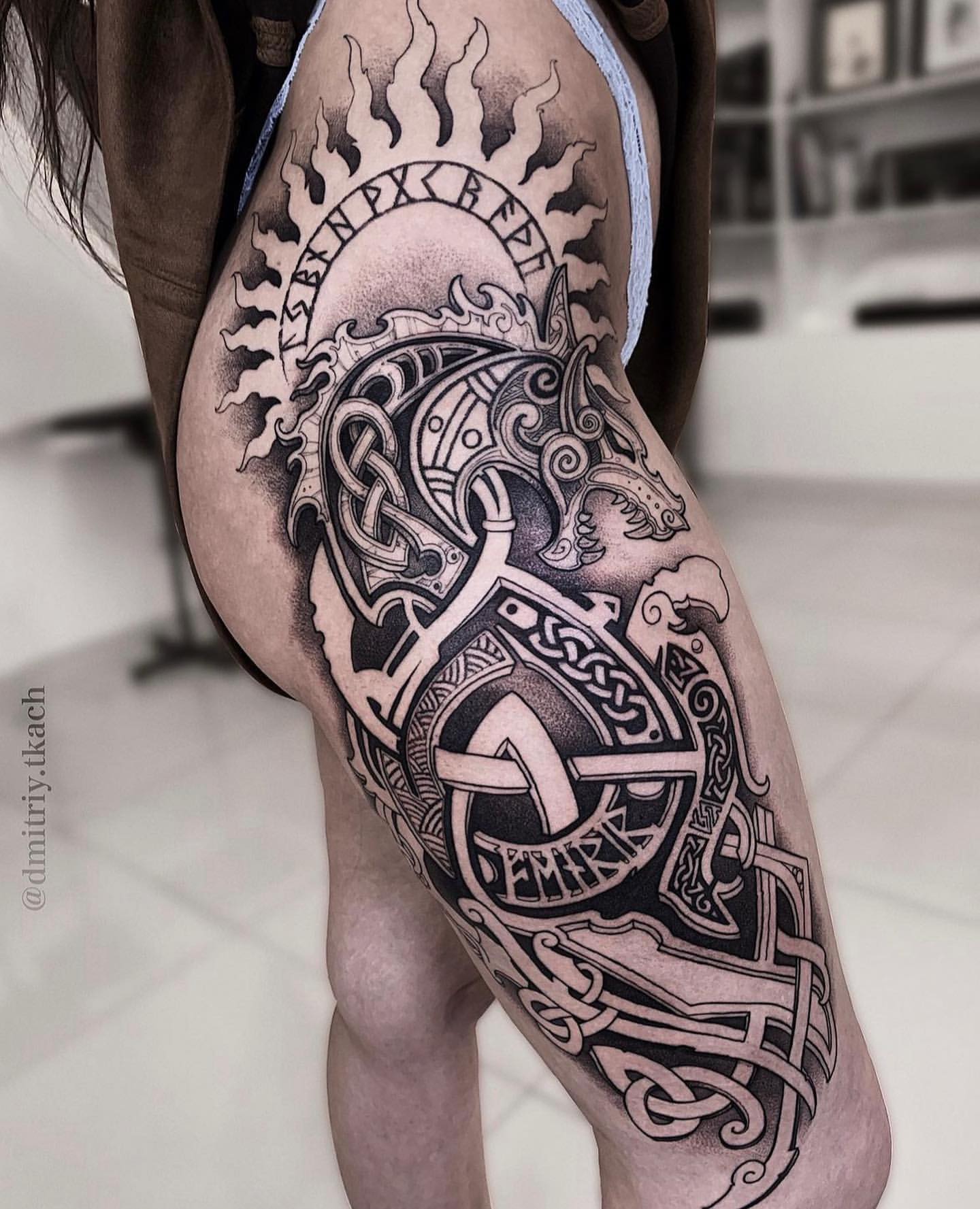 viking style tattoos