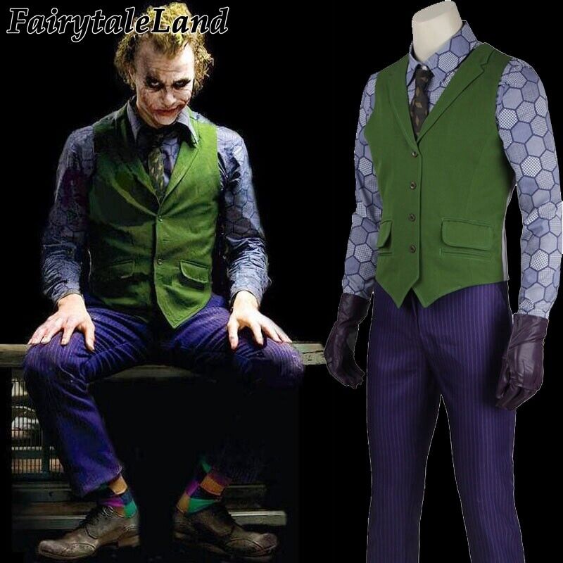 batman dark knight joker costume