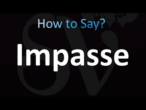 impasse pronunciation