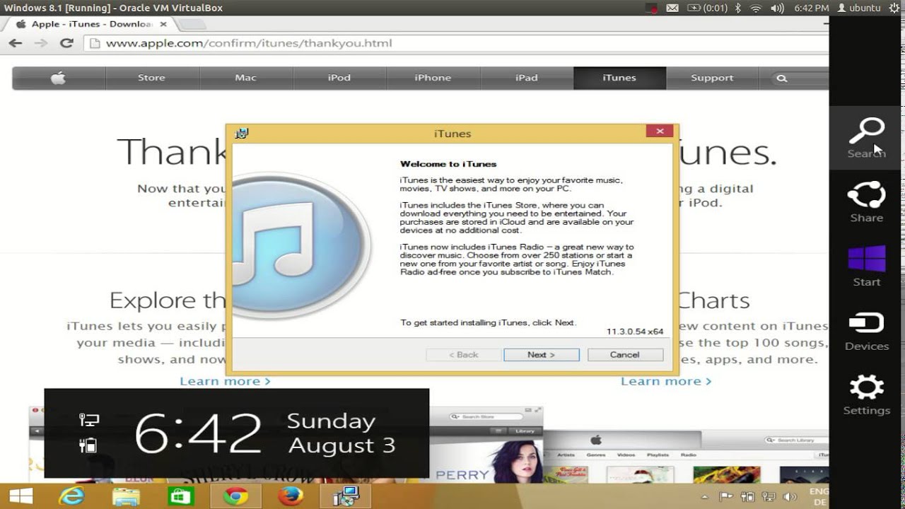 itunes win 8.1