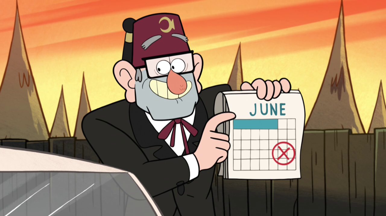 what year is gravity falls set in