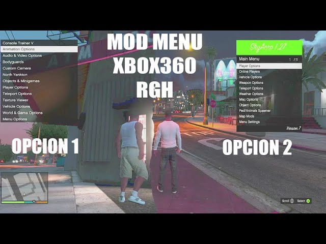 mods gta 5 para xbox 360