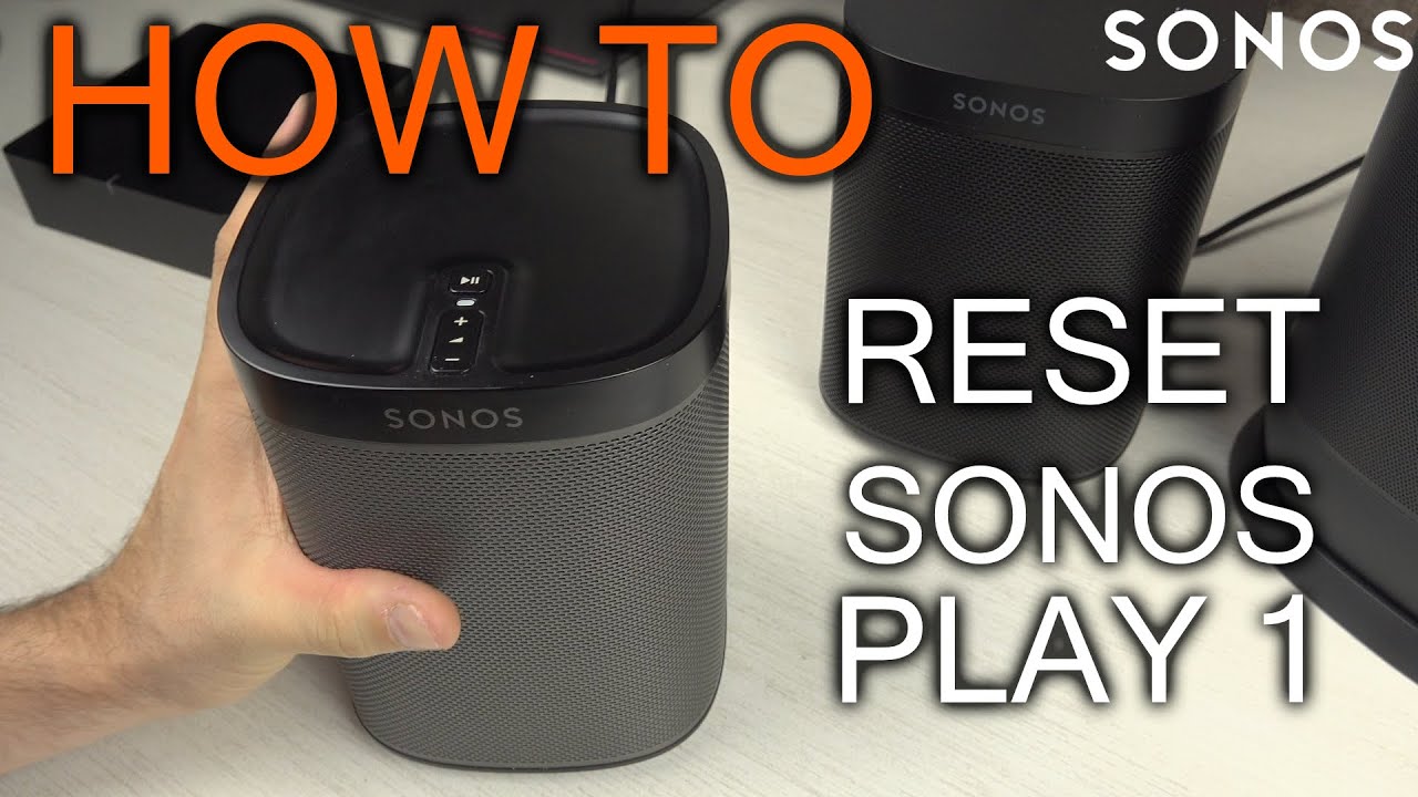 how to reboot sonos play 1