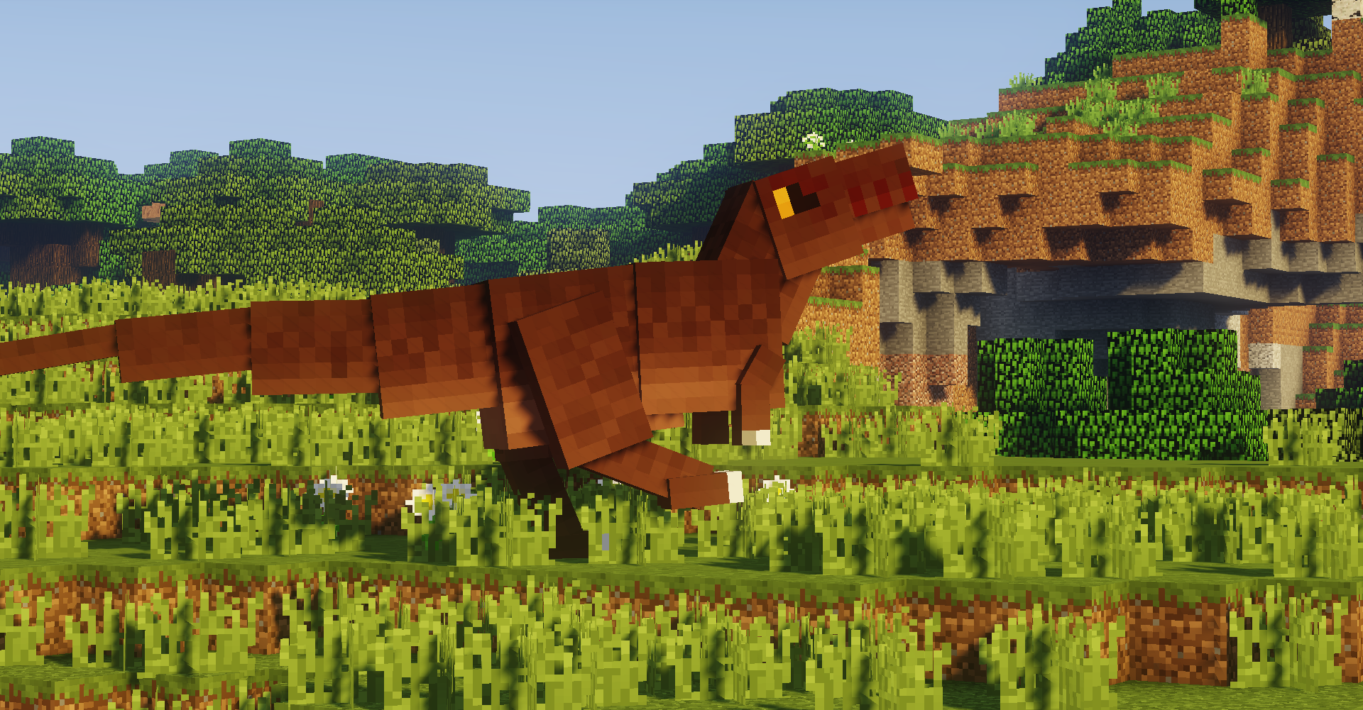 minecraft trex