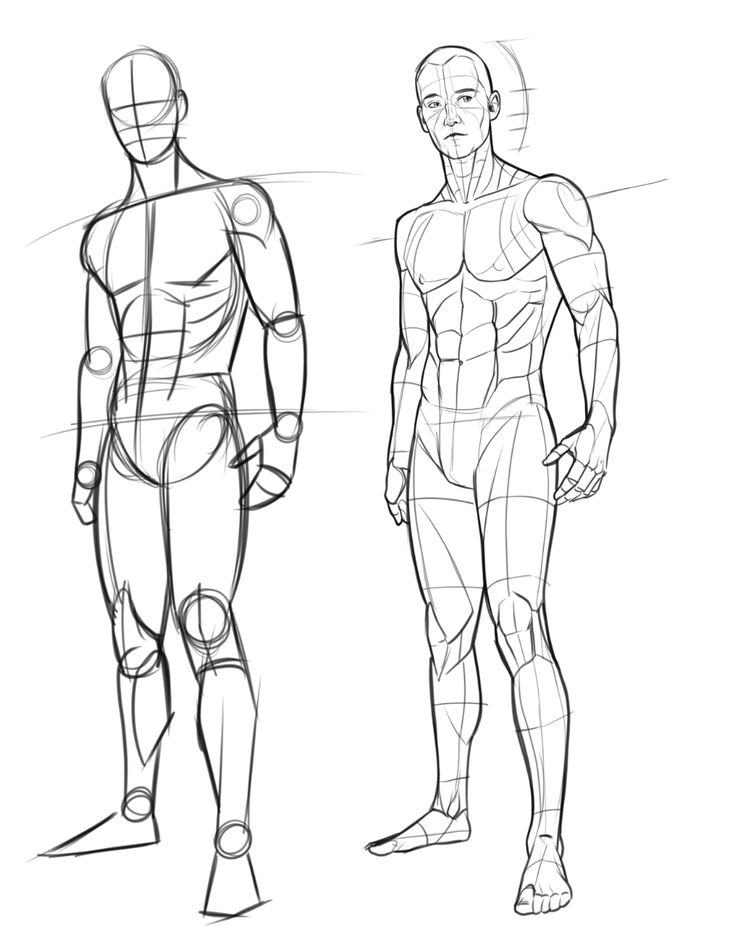 character reference pose