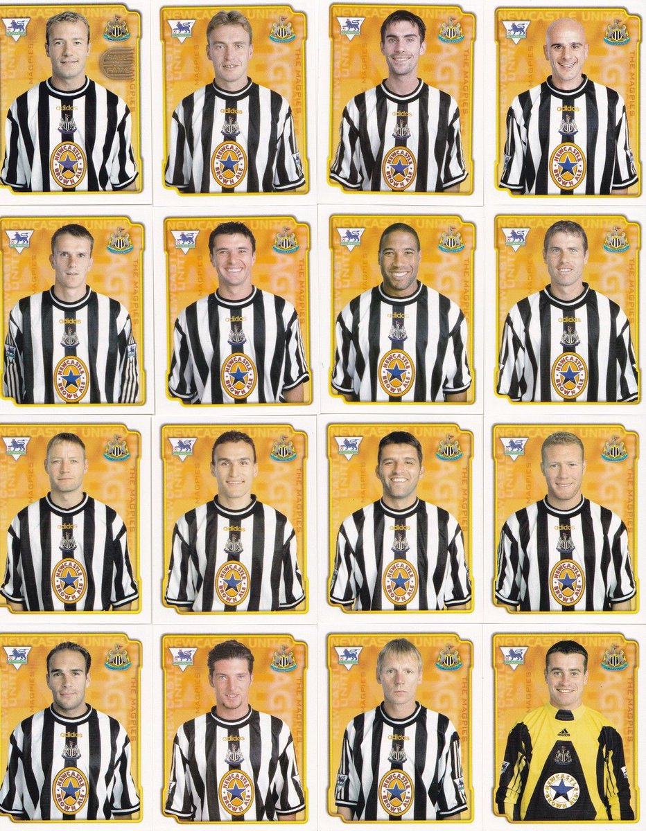 newcastle united squad 1998