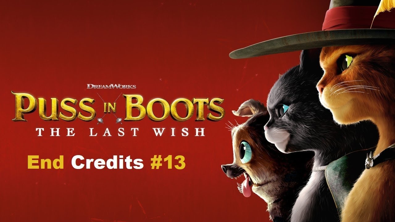 puss in boots the last wish end credits