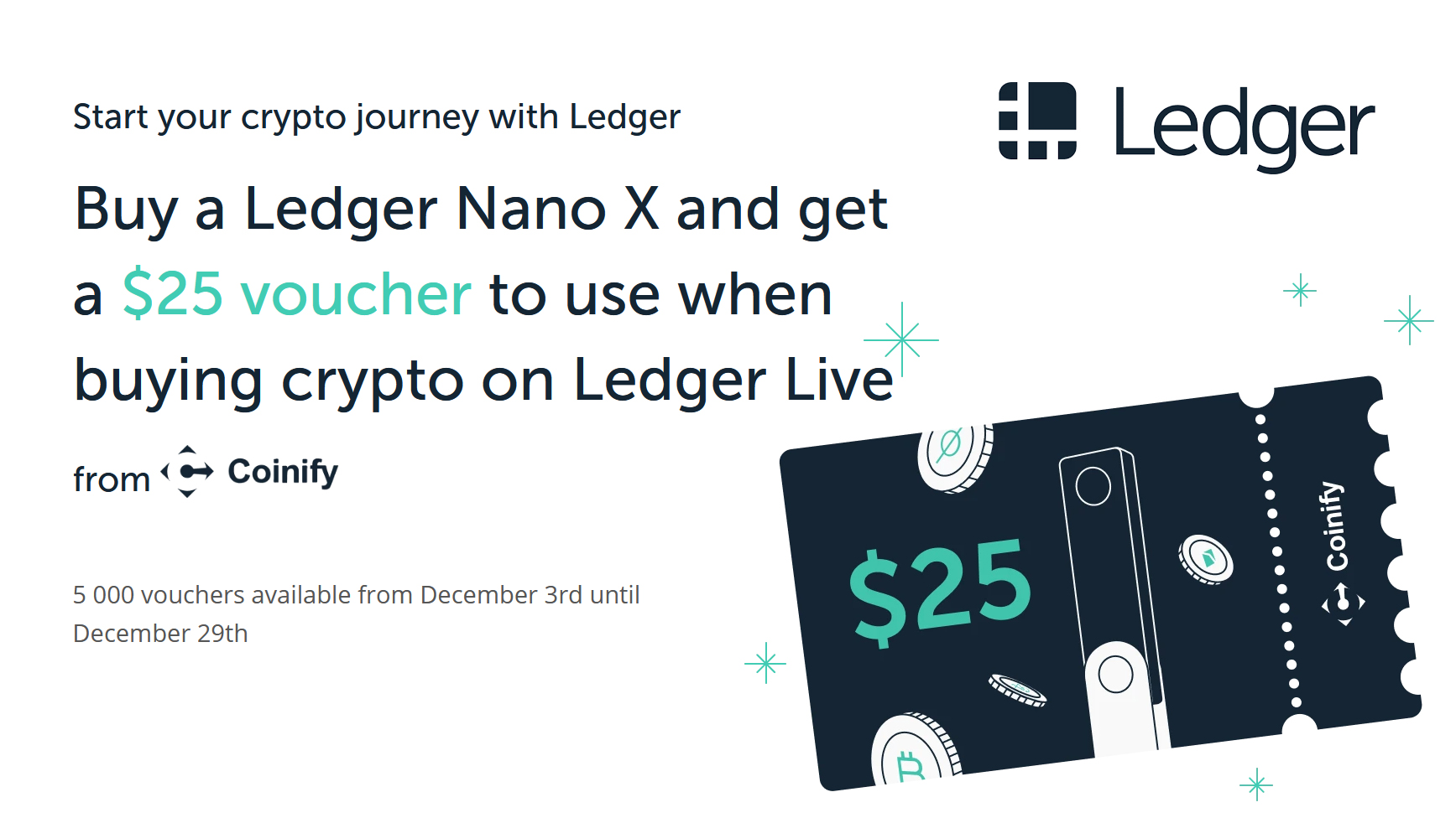 ledger nano x discount code