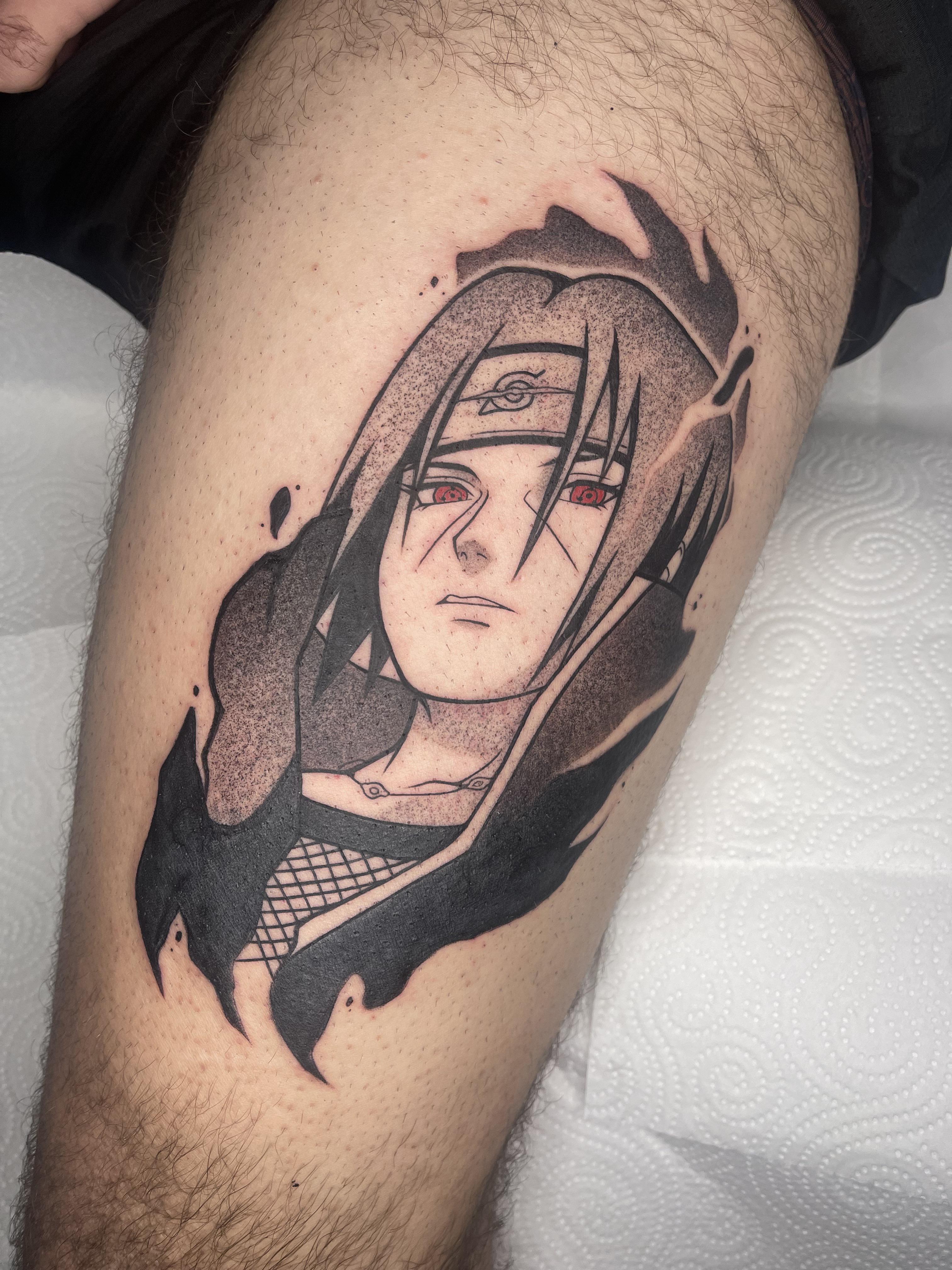 itachi tatuaje