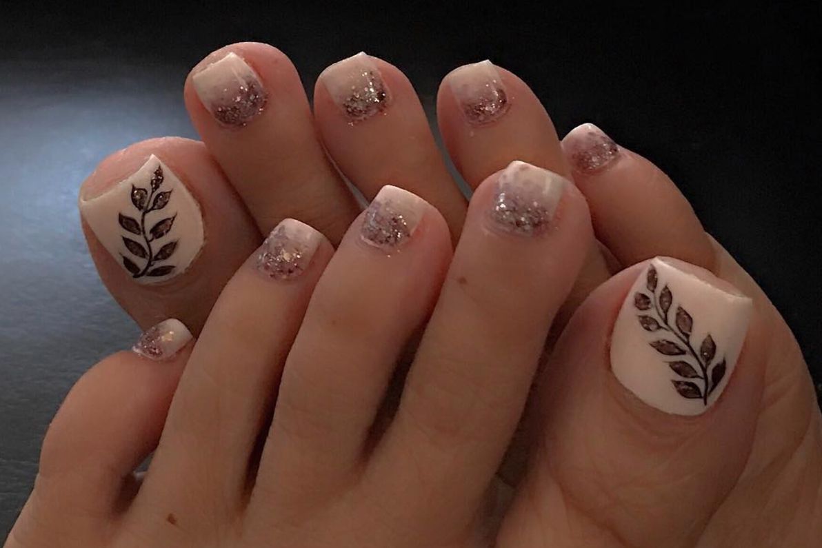 pedicure nail art designs