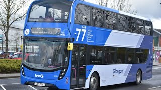 glasgow airport bus 77