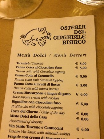 osteria del cinghiale bianco