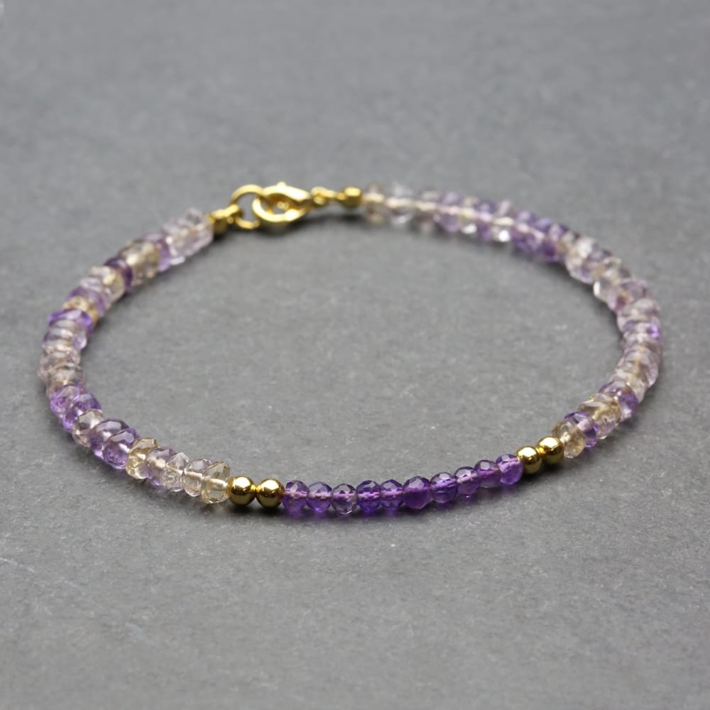 how to weave a beaded bracelet