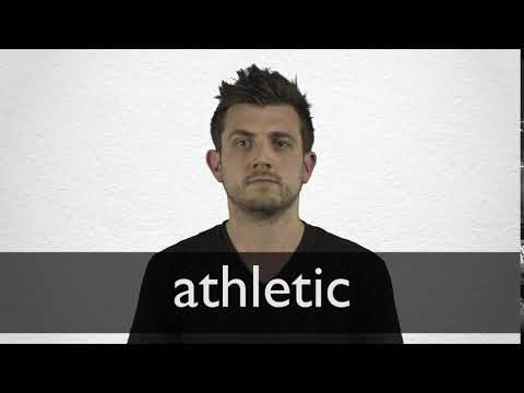 athletic thesaurus