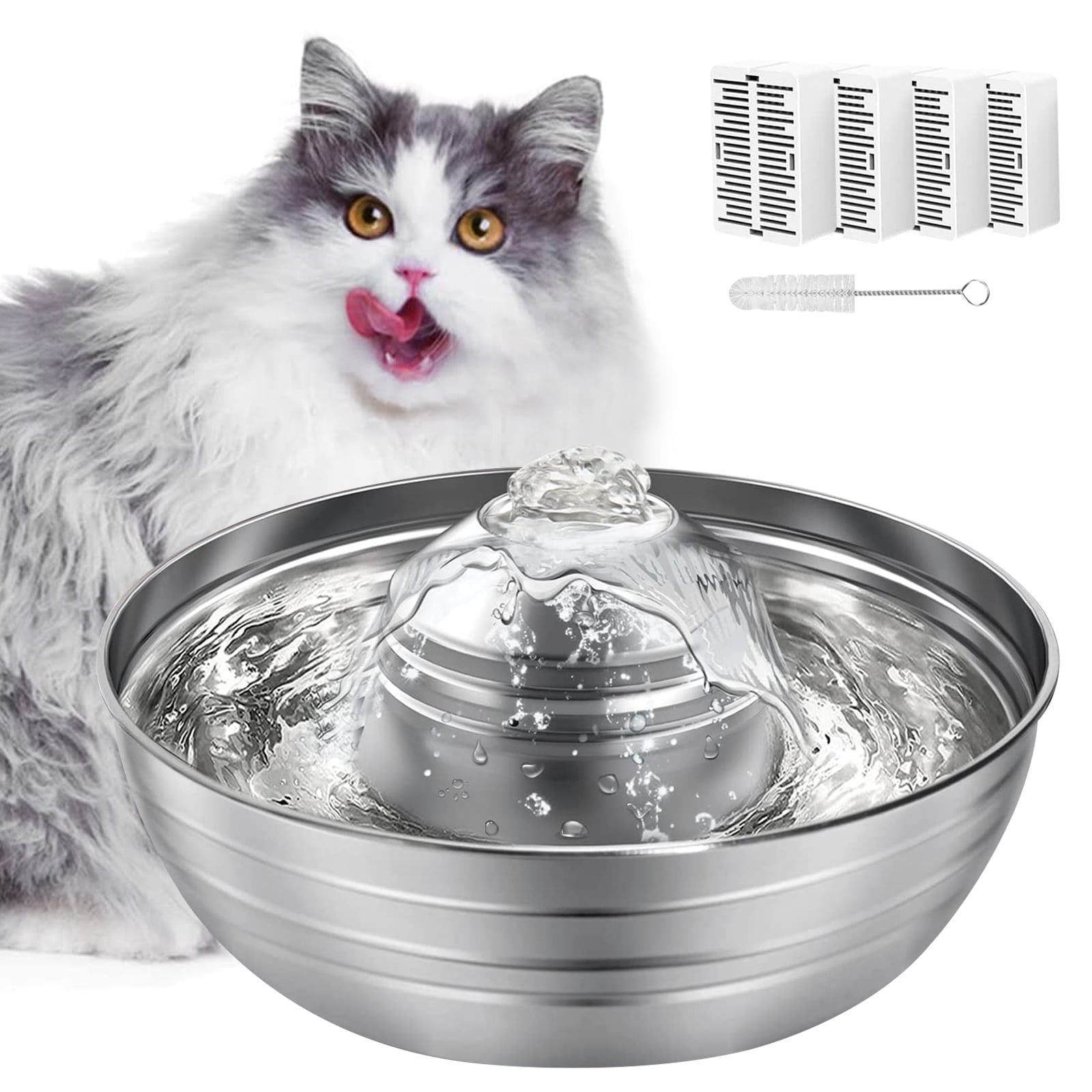 silent cat water fountain