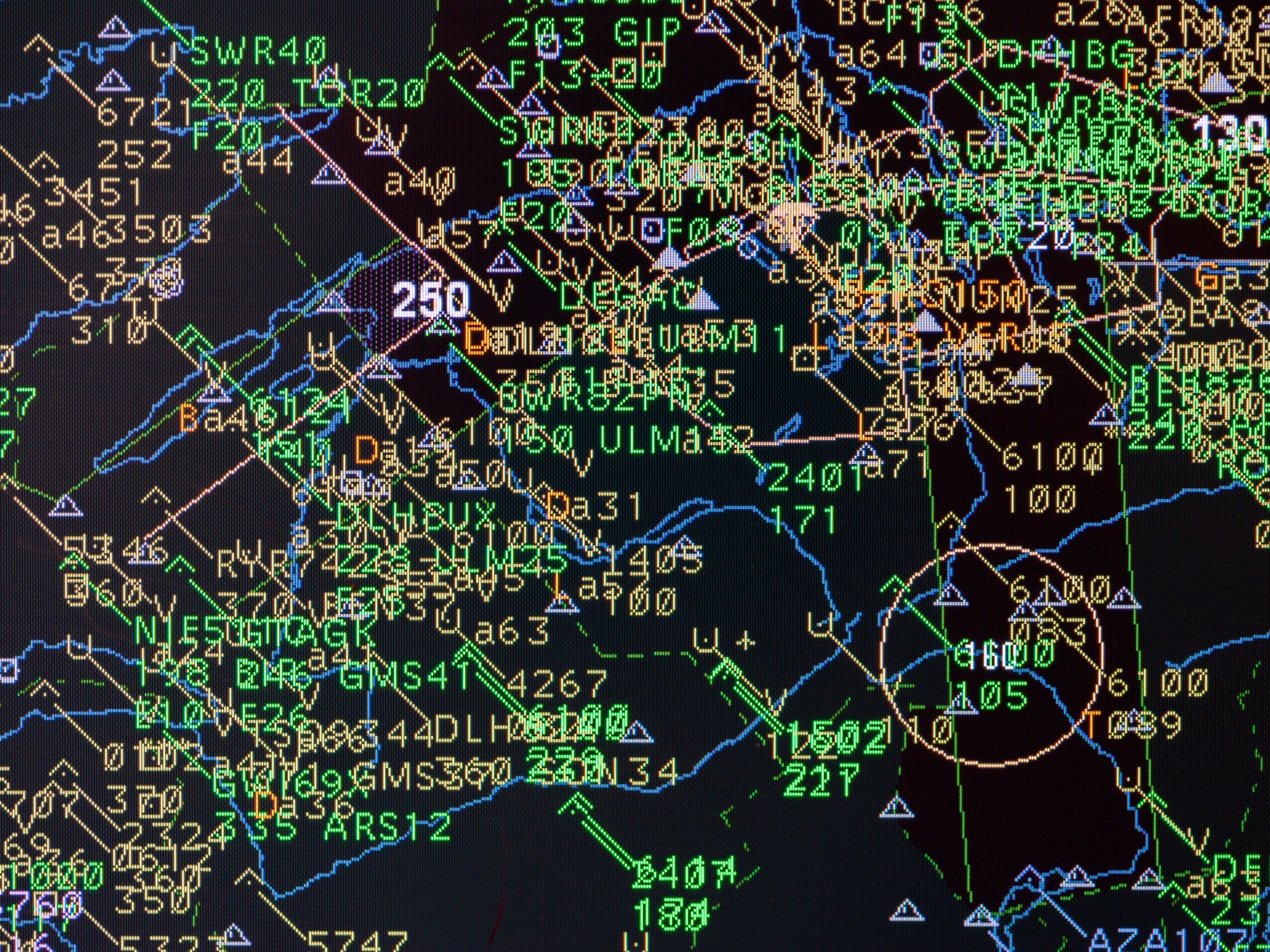 radar flight map