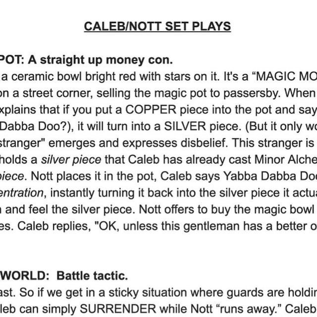 money pot critical role