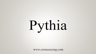 pythias pronunciation