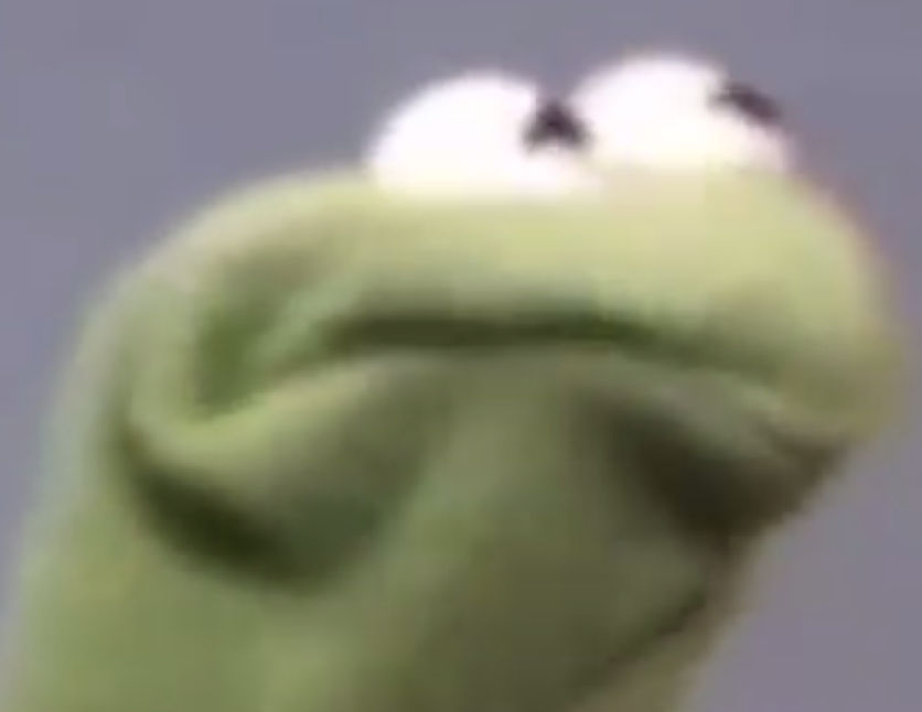 angry kermit