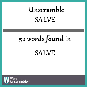 salve crossword clue 8 letters