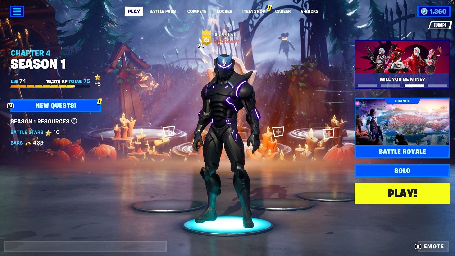 fortnite lobby