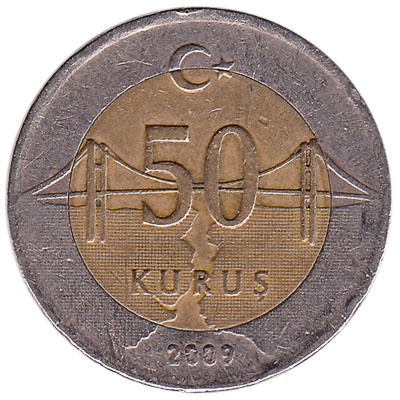 turkish kurus coin