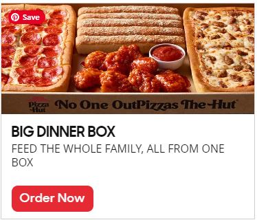 pizza hut print coupons