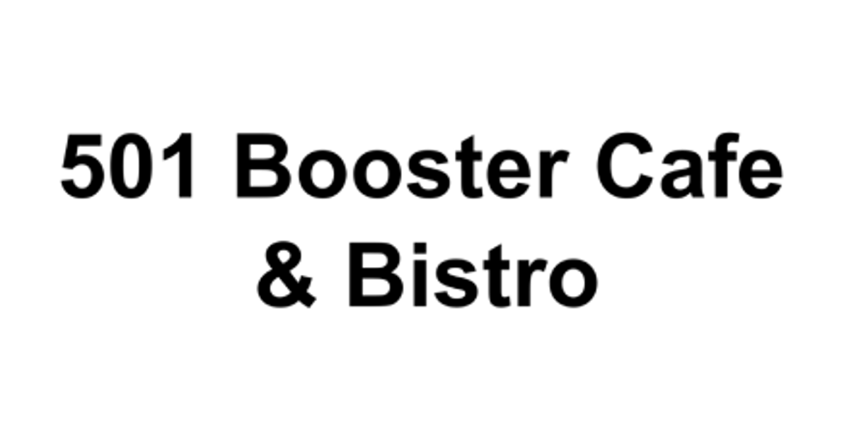 501 booster cafe