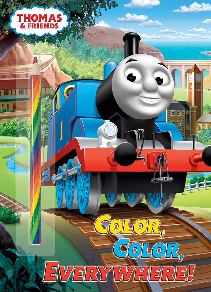 thomas and friends pictures to color