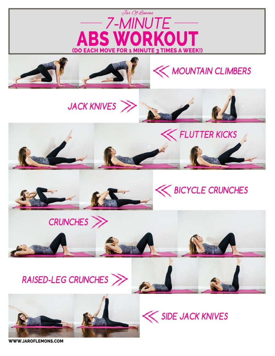 7 minute ab workout