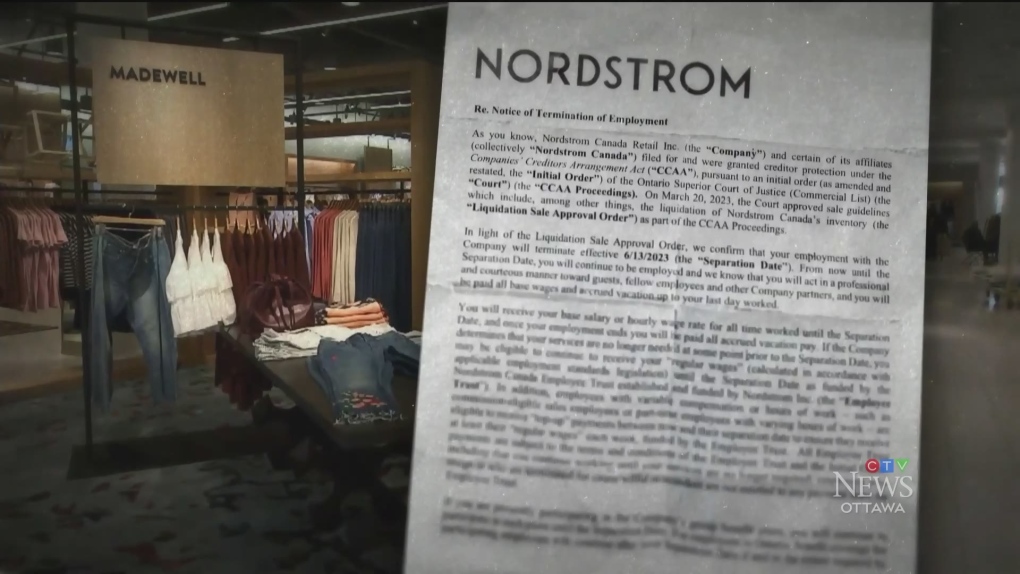 nordstrom canada liquidation sale date