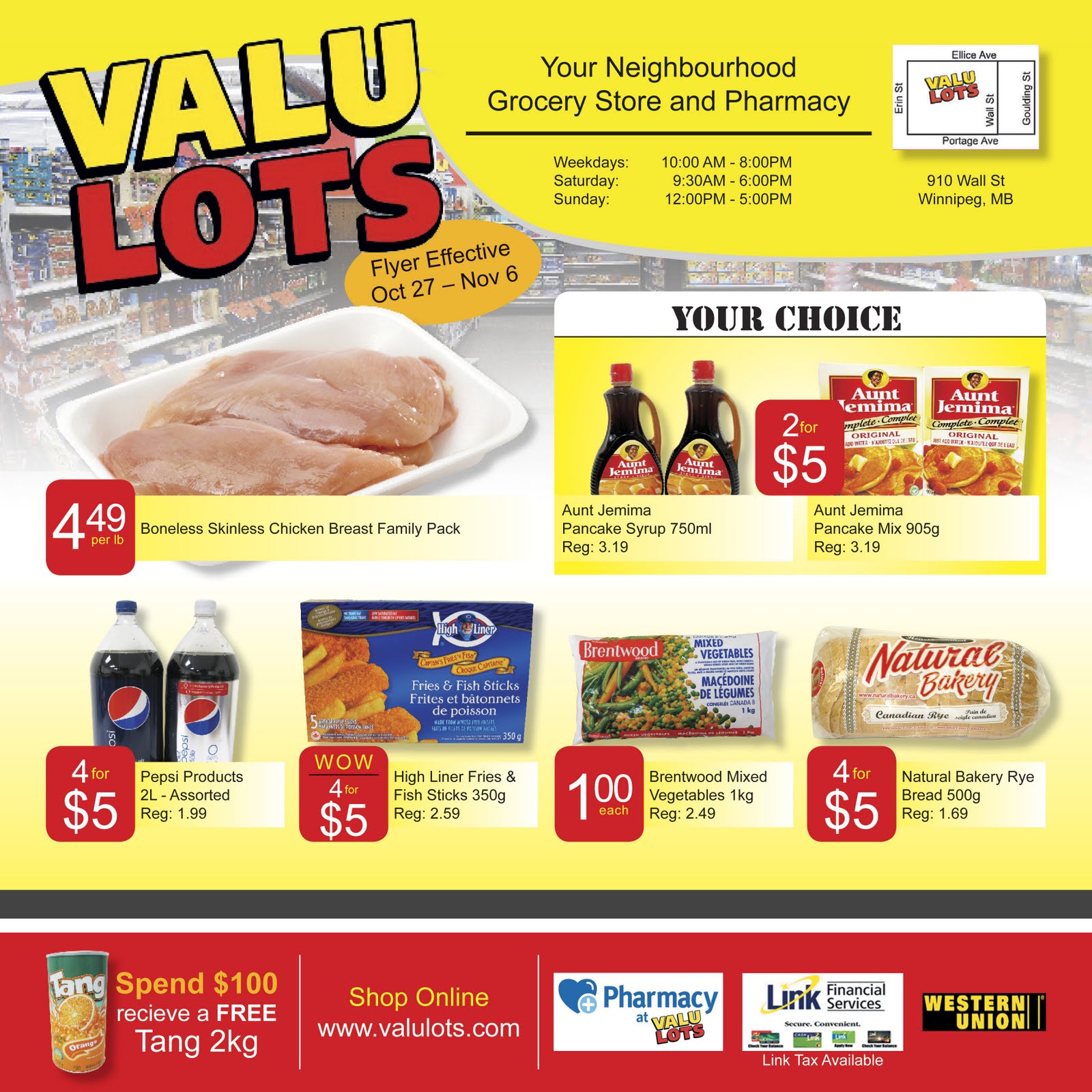 valu lots flyer