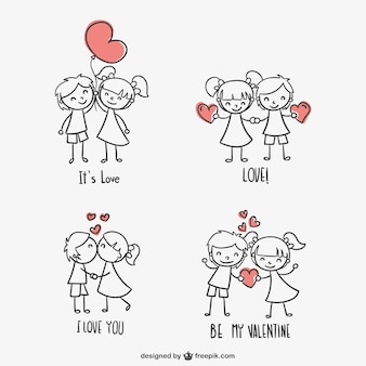 imagenes de amor con dibujos