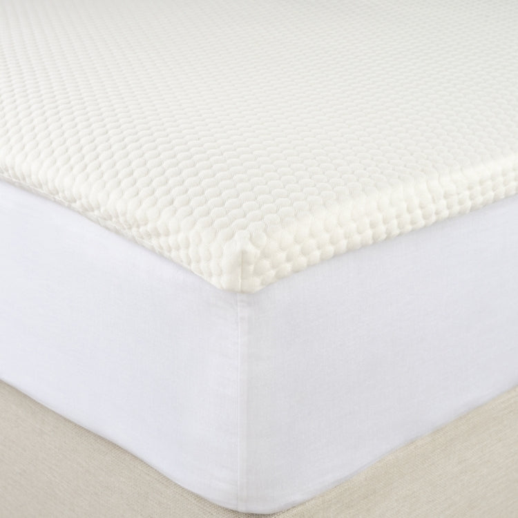 tontine comfortech memory foam mattress topper - queen