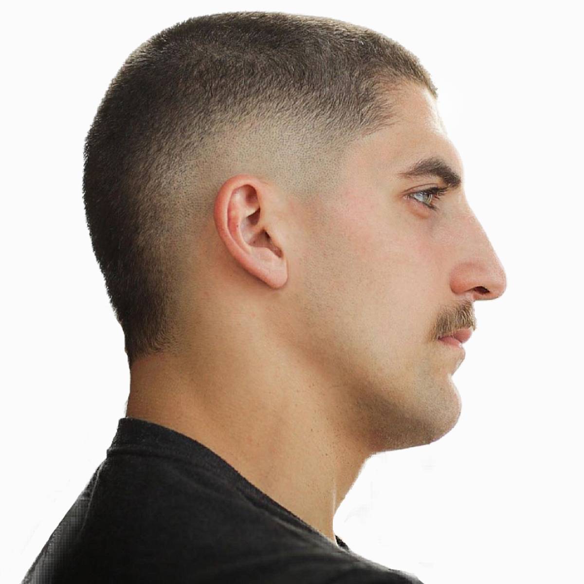 taper fade buzz cut