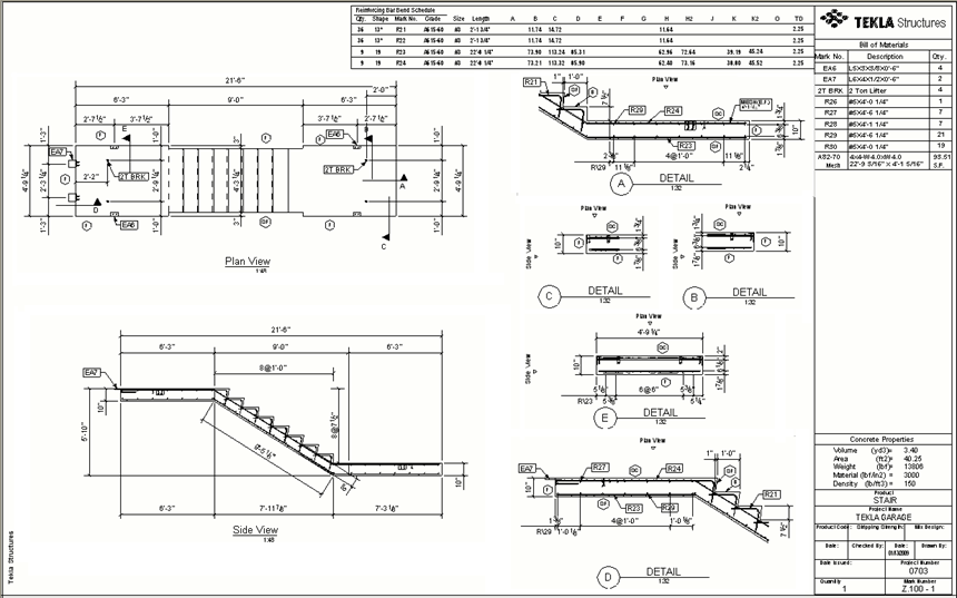 tekla create drawing