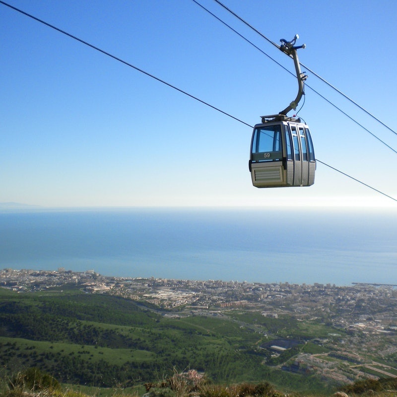 benalmádena cable car photos