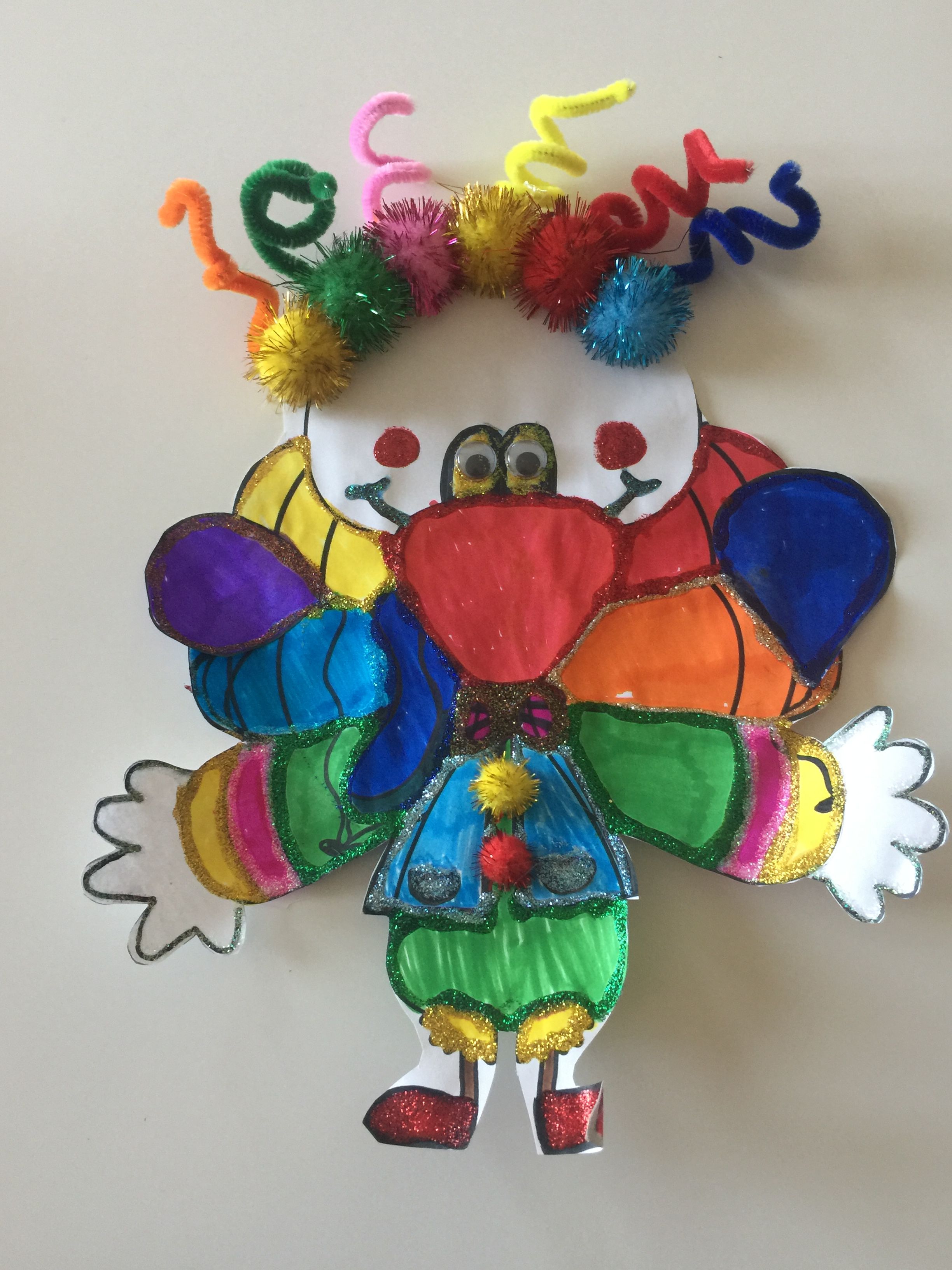 clown turkey in disguise