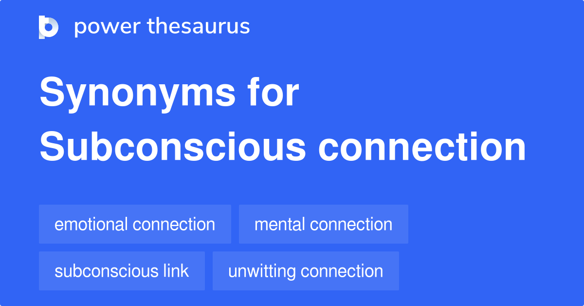 subconscious synonym