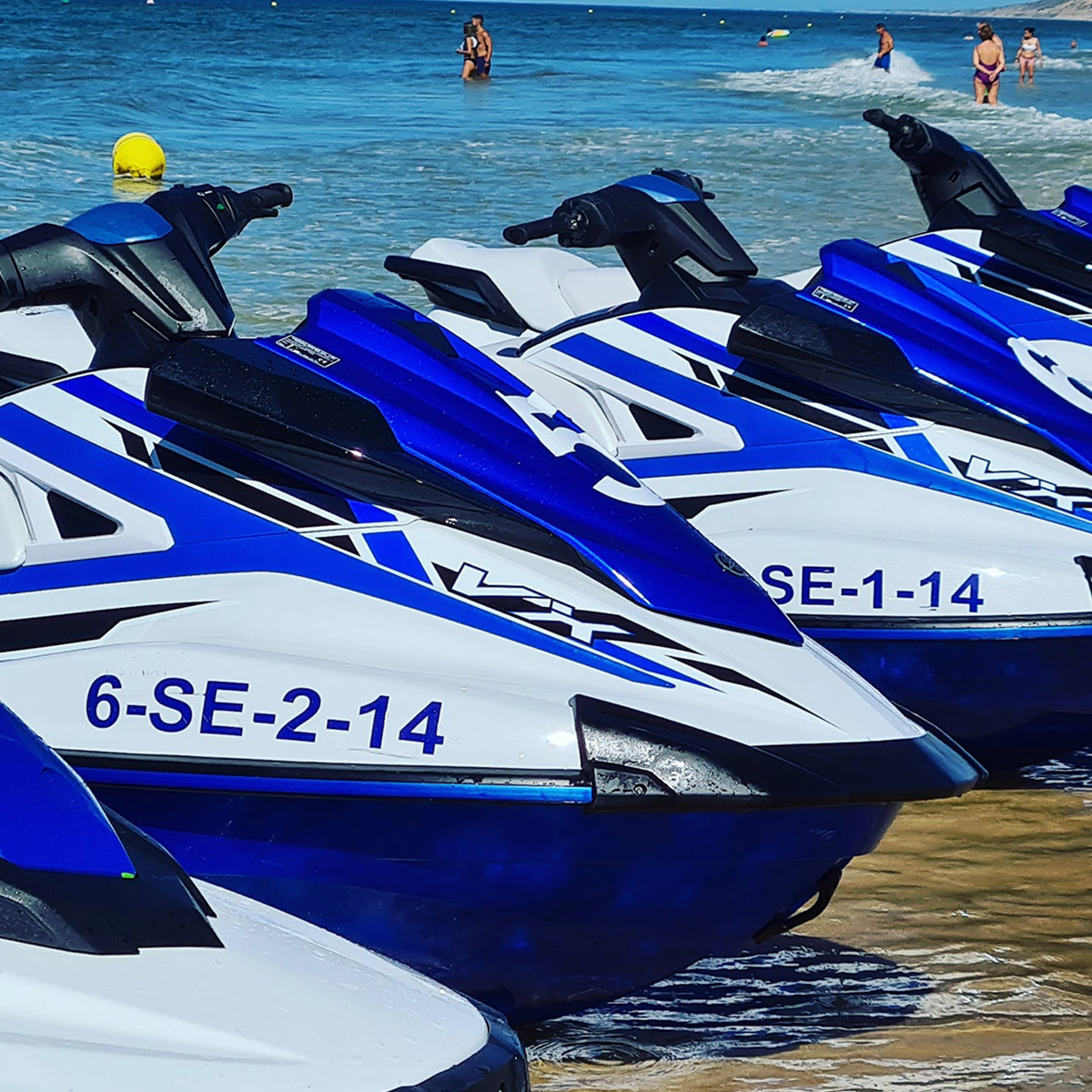 motos de agua en matalascañas