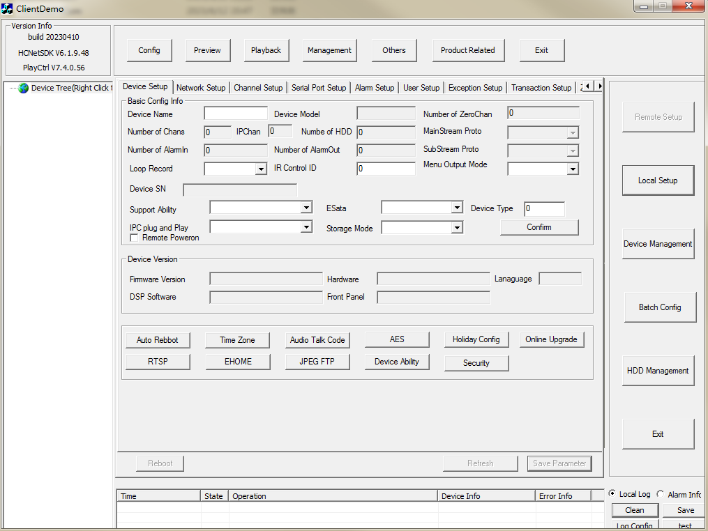 hikvision sdk c example