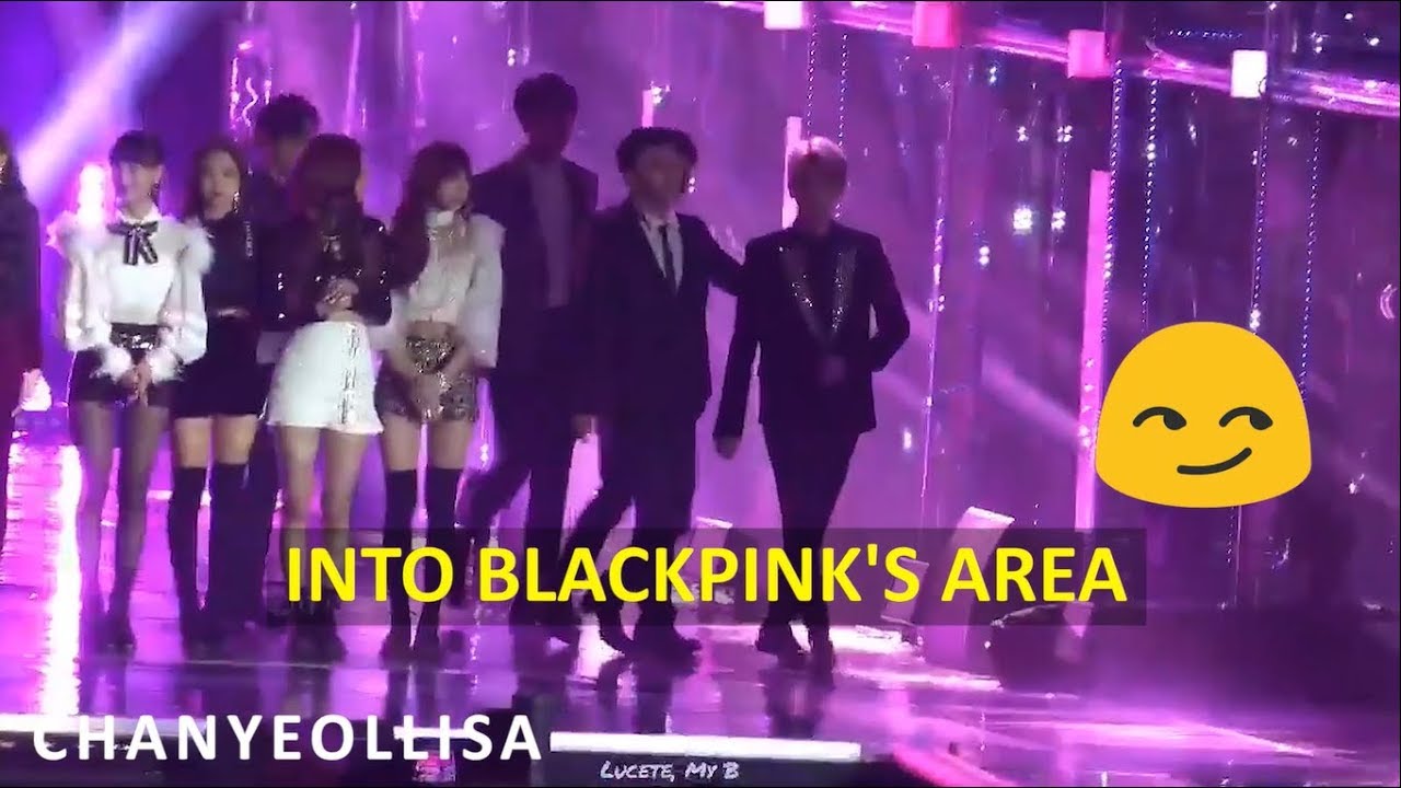 exo and blackpink moments