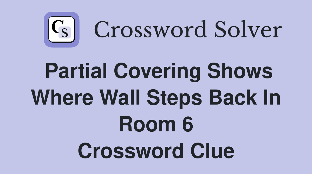 partial crossword clue