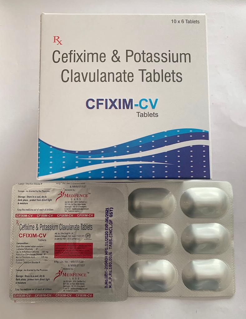 cefixime potassium clavulanate tablets