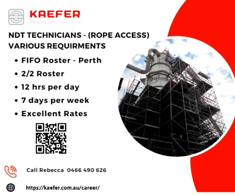 ndt jobs perth