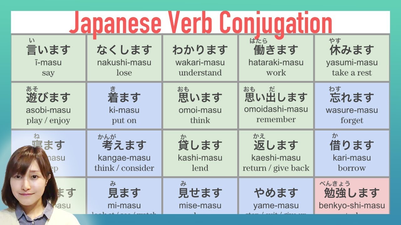 japanese verb conjugation